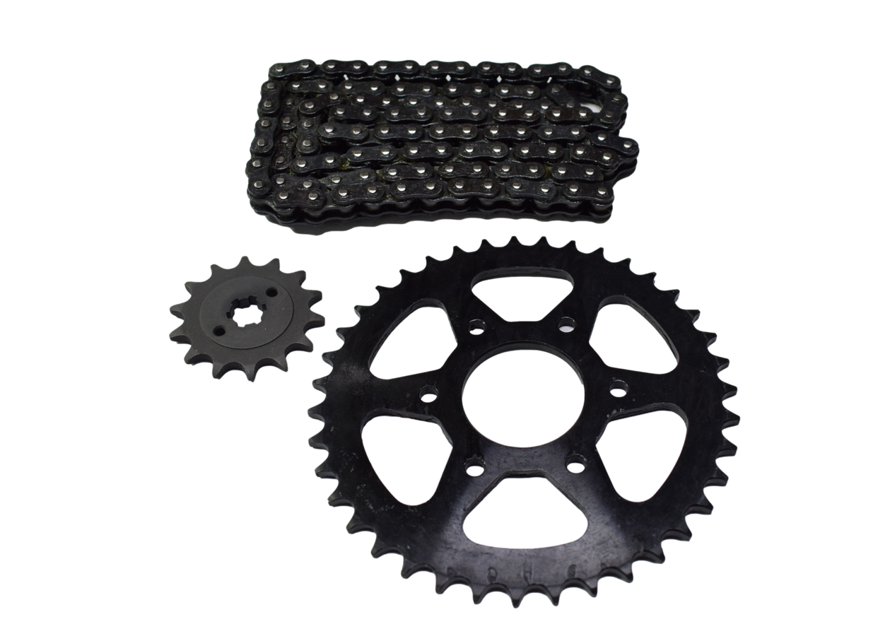 Kit de arrastre pulsar ns BAJAJ 200 original (14 dientes 39 - huecos 6 - paso 520)