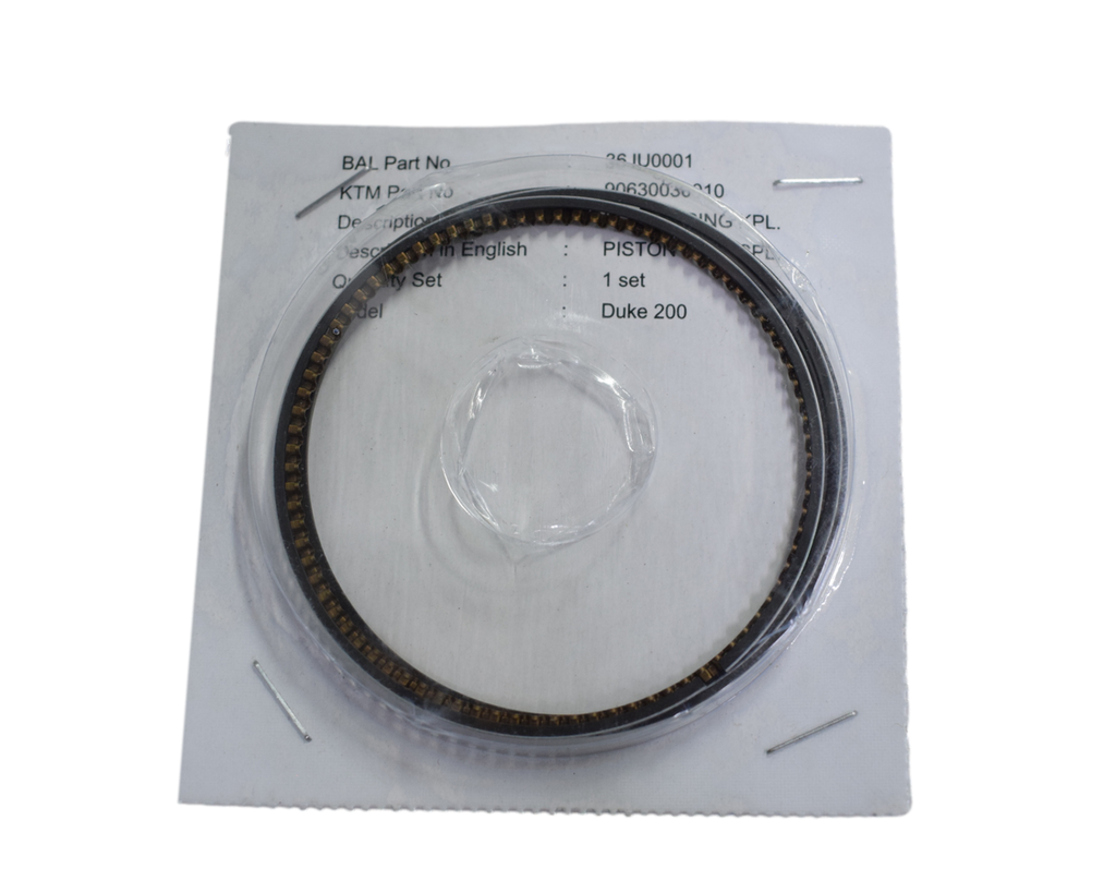 Anillos De Piston Pulsar Ns 200 Bajaj Original (Estandar)