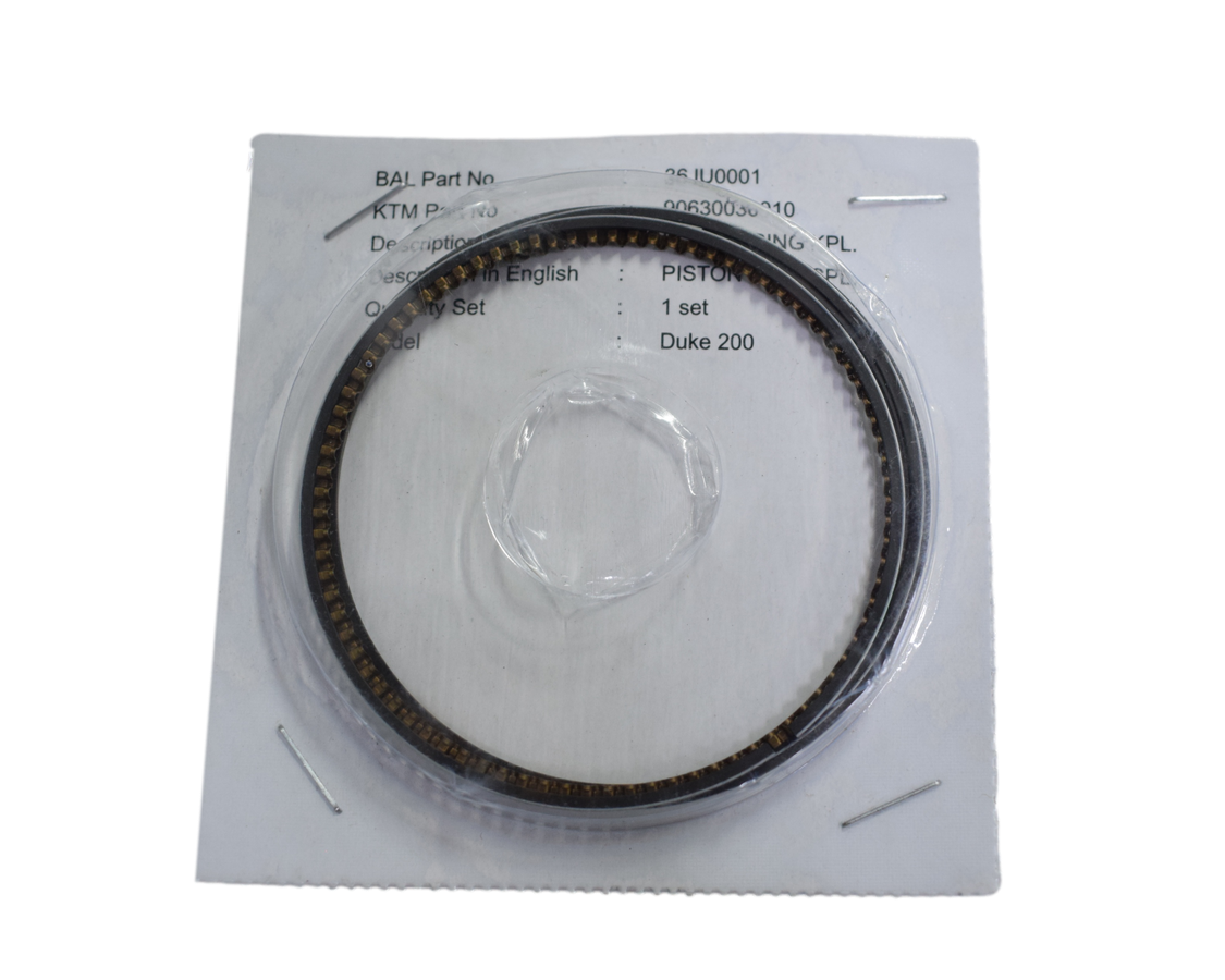Anillos De Piston Pulsar Ns 200 Bajaj Original (Estandar)