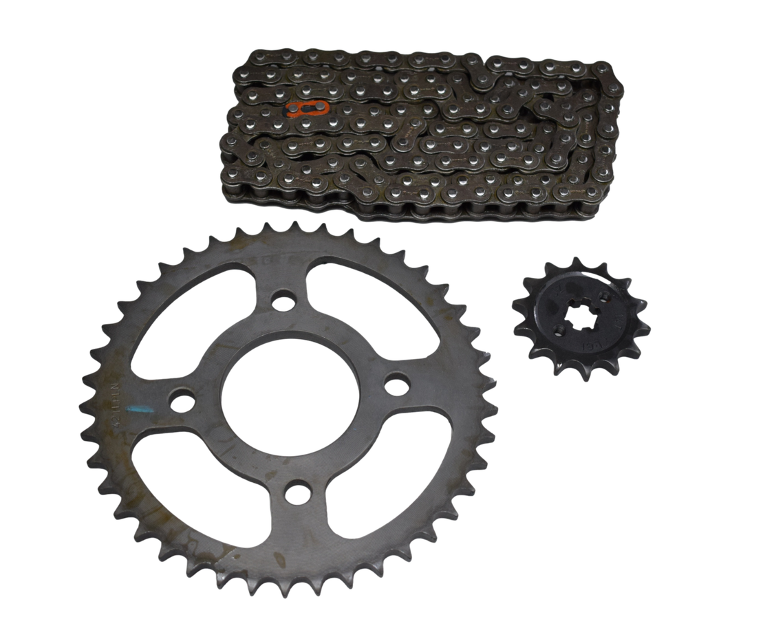 Kit Arrastre Discover Ug 125 Bajaj Original (14 Dientes 42)
