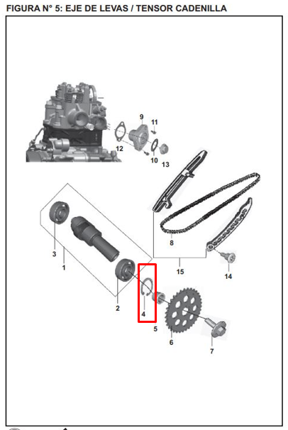 Pin de seguridad boxer bm 100 es/ks - discover BAJAJ 100 original