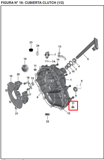 Buje de cilindro (06.5x08x14) boxer BAJAJ 100 original