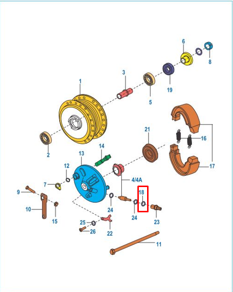 Oring bomba de aceite boxer BAJAJ 100 original