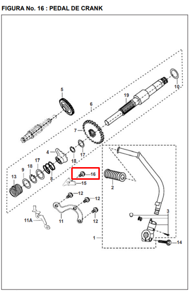 Tornillo a 06xbajaj 015 original
