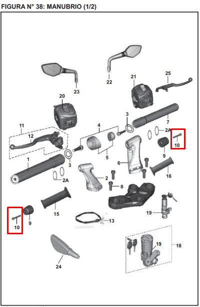 Tornillo de tapon hallen 06xpulsar 50 BAJAJ original