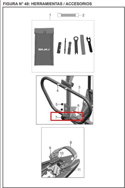 Tornillo m8xpulsar 65 BAJAJ 135 original