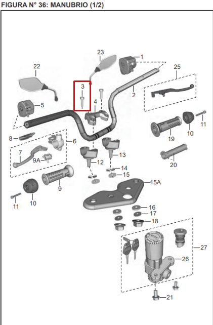 Tornillo hexagono 8xbajaj 35 original