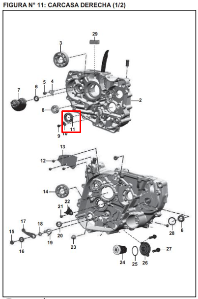 Balinera 6905 25x42xpulsar 09 BAJAJ 200 original