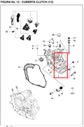 Tapa Clutch Pulsar Ug 180 Bajaj Original