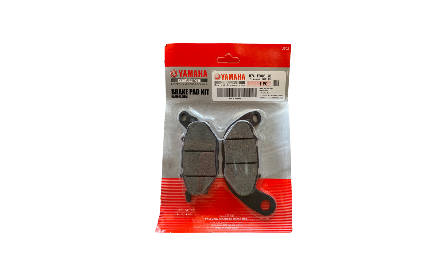 Pastillas De Freno X-Max Yamaha 300 Original (Delanteras)