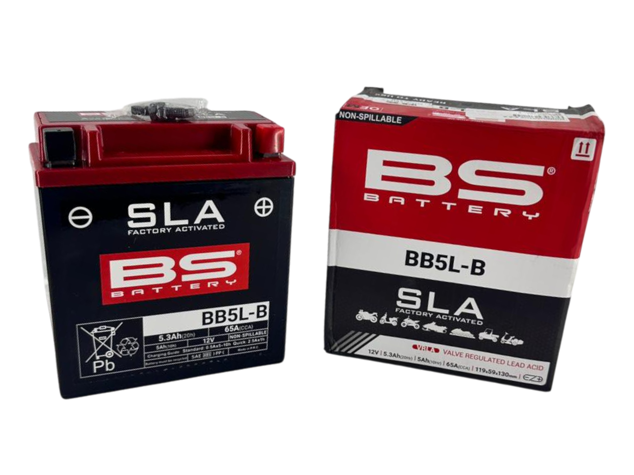Batería Yb5L-B T110 / Yamaha Fz 16 / Suzuki Viva
