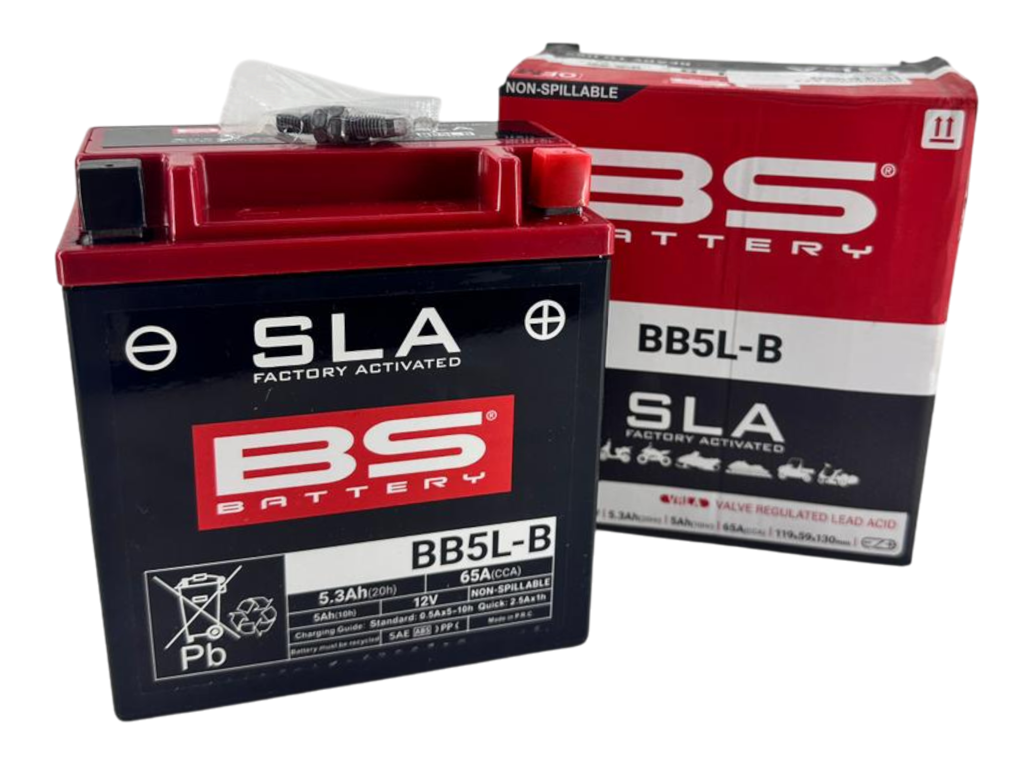 Batería yb5l-b t110 / YAMAHA FZ 16 / SUZUKI VIVA