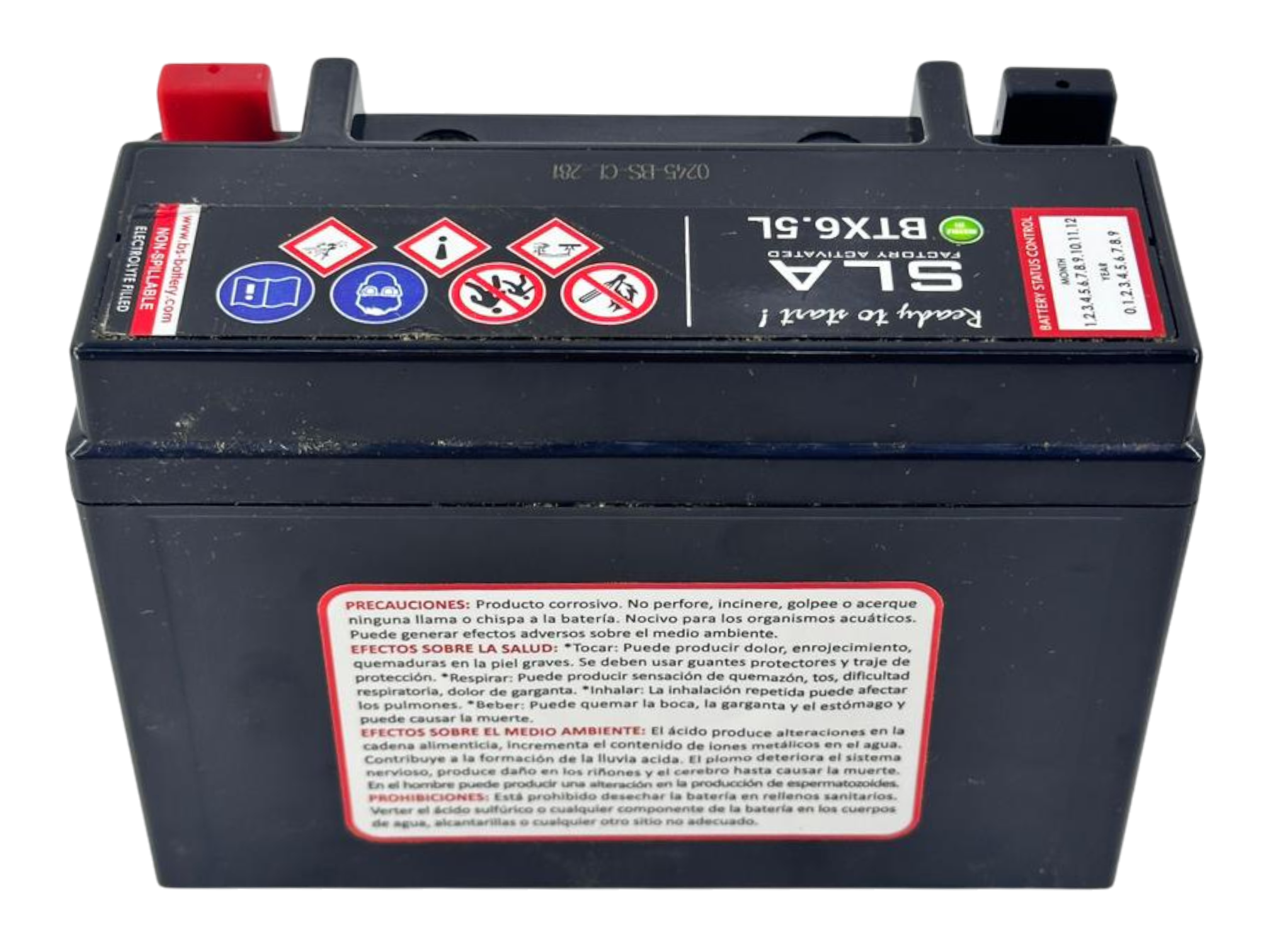 Batería yb6.5-b AKT 125