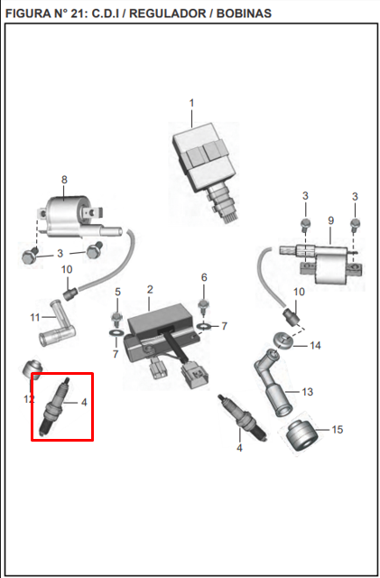Bujia platino 100 - boxer 100 - pulsar BAJAJ 135 original