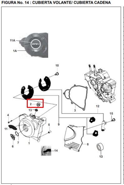 Visor nivel de aceite discover - pulsar BAJAJ original