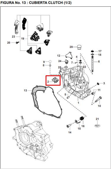 Caucho de carcasa pulsar BAJAJ original