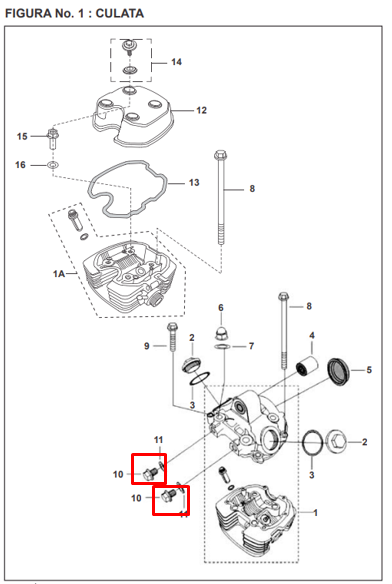 Tornillo drenaje de aceite pulsar BAJAJ original