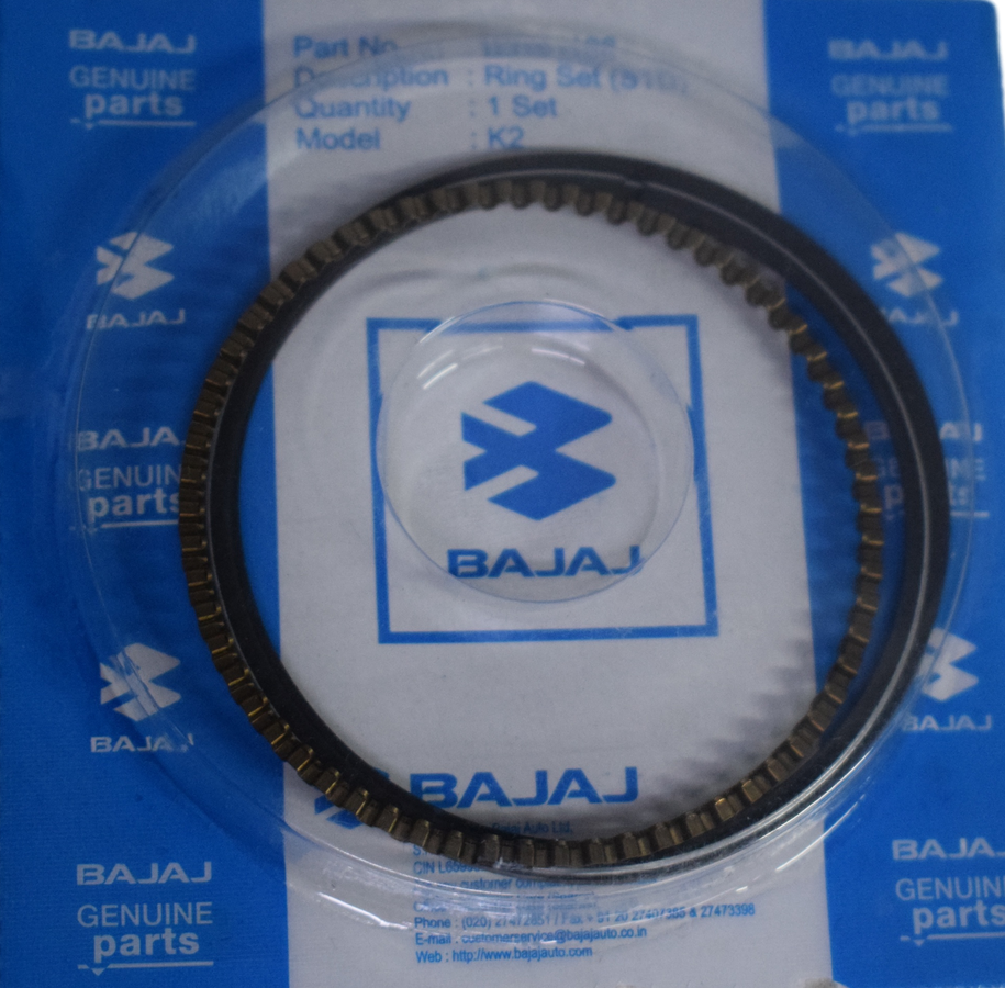 Anillos De Piston Pulsar Bajaj 180 Original (Estandar)