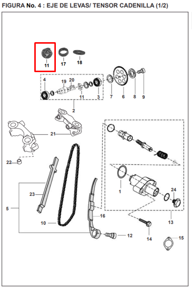 Descompresor arbol pulsar 180/200/original 220 BAJAJ