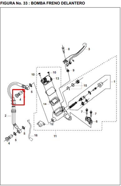 Tornillo de aceite 10xpulsar 20 ug 180 BAJAJ original