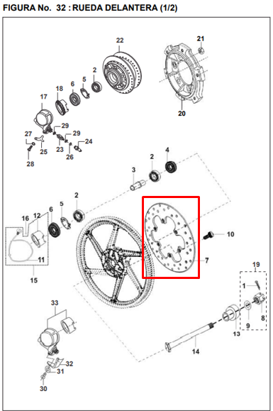 Disco Freno Delantero Pulsar Ug 180/200/Bajaj 220 Original