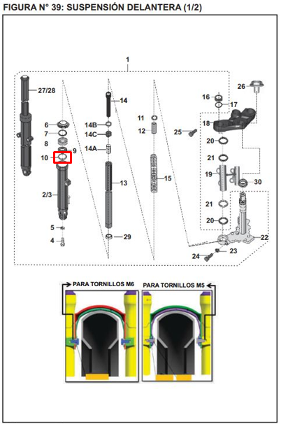 Pin botella de telescopio pulsar 180ug/bajaj 220 original