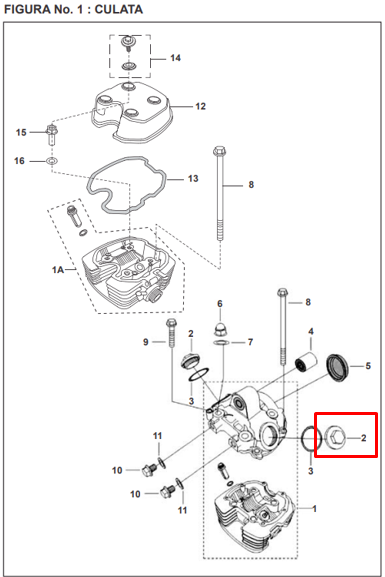 Tapa valvulas pulsar dts 180-i BAJAJ original