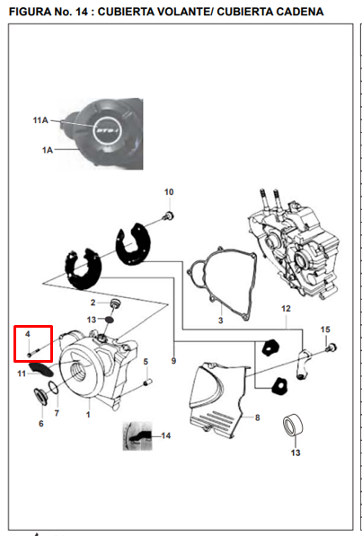Tornillo a 06xbajaj 030 original