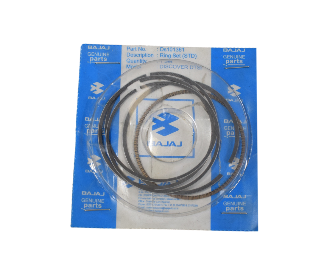 Anillos De Piston Discover Bajaj 125 Original (Estandar)