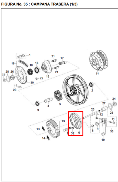 Portabandas trasero pulsar 135/ii 180 - discover BAJAJ 135 original