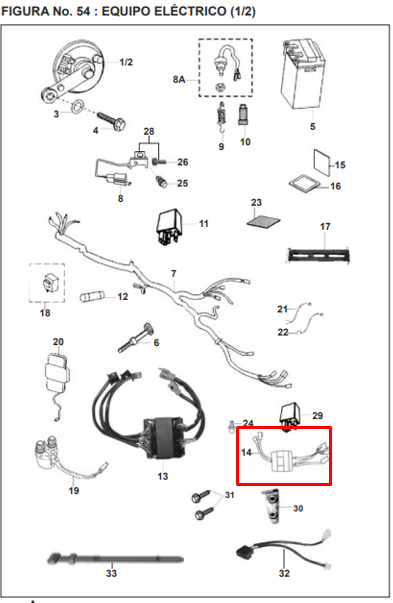 Unidad Control Pulsar Ug 180 - Pulsar 220S Bajaj Original