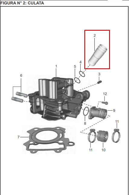 Torre bujia pulsar 135ls original BAJAJ