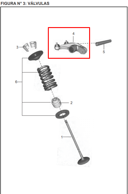 Balancin discover 125/st 150 BAJAJ original (admision escape)