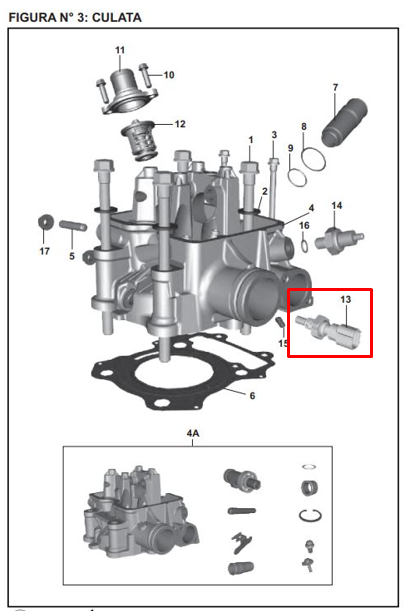 Sensor de temperatura pulsar ns 200 BAJAJ original