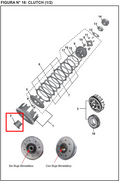 Buje Campana De Clutch Pulsar Ns 200 Bajaj Original