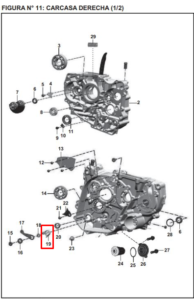 Resorte leva de cambios pulsar ns 200 BAJAJ original