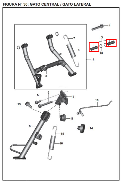 Buje de gato central pulsar ns 200 BAJAJ original