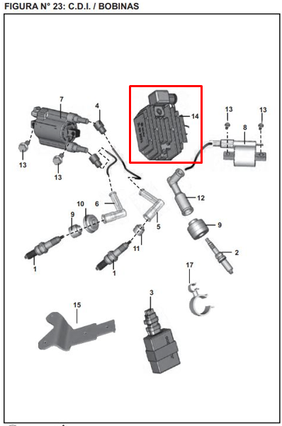 Regulador pulsar ns 200 BAJAJ original