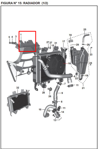 Cubierta De Radiador Pulsar Ns 200 Bajaj Original