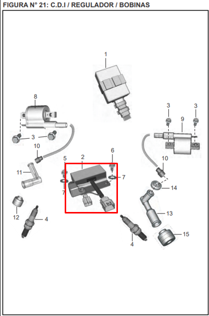 Regulador discover 125/st 150 BAJAJ original
