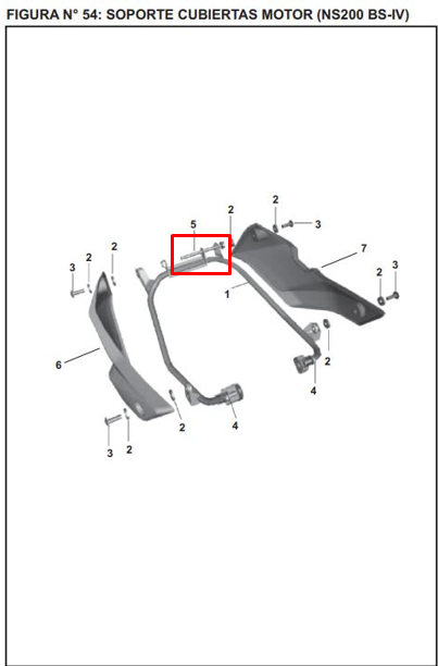 Tornillo 6xpulsar 80 ns 200/as/bsbajaj 4 original
