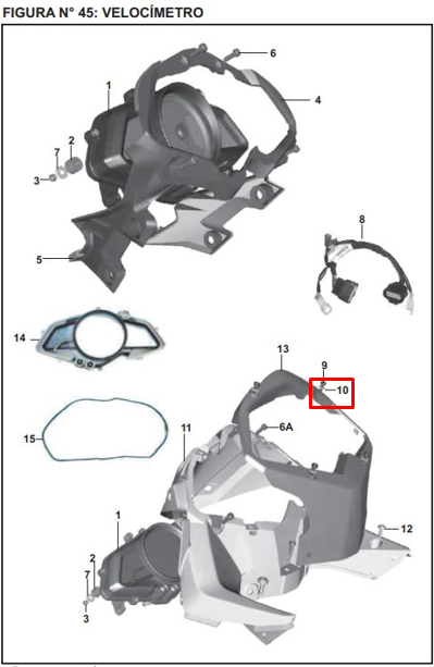 Arandela pulsar BAJAJ original
