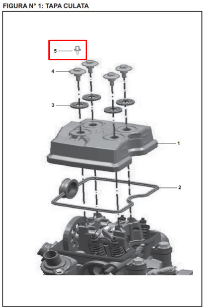 Tornillo de culata pulsar ns 200 bsiv BAJAJ original