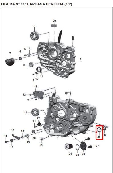 Pin de seguridad pulsar ns 200 BAJAJ original