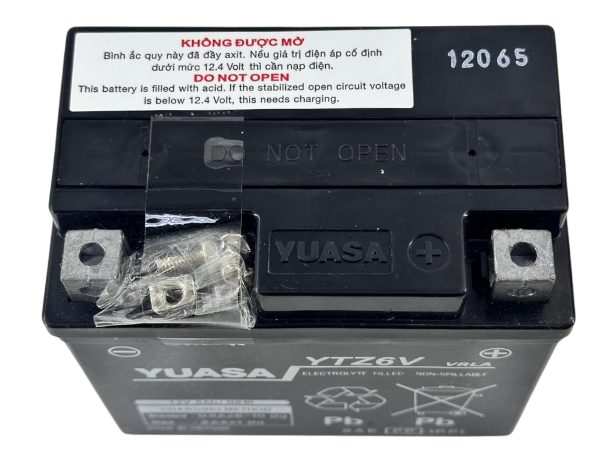 Batería yuasa ytx5l-bs HONDA CLICK 125 / YAMAHA BWS 100 / KYMCO TOP BOY 100
