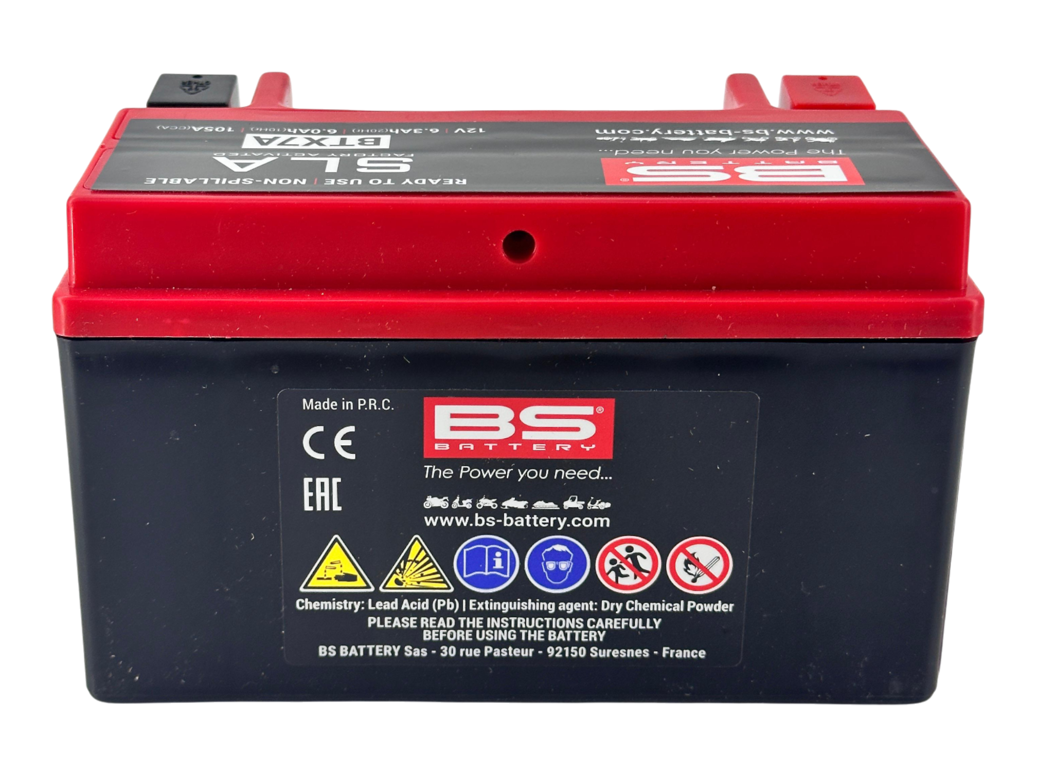 Batería ytx7a-bs KYMCO AGILITY 125
