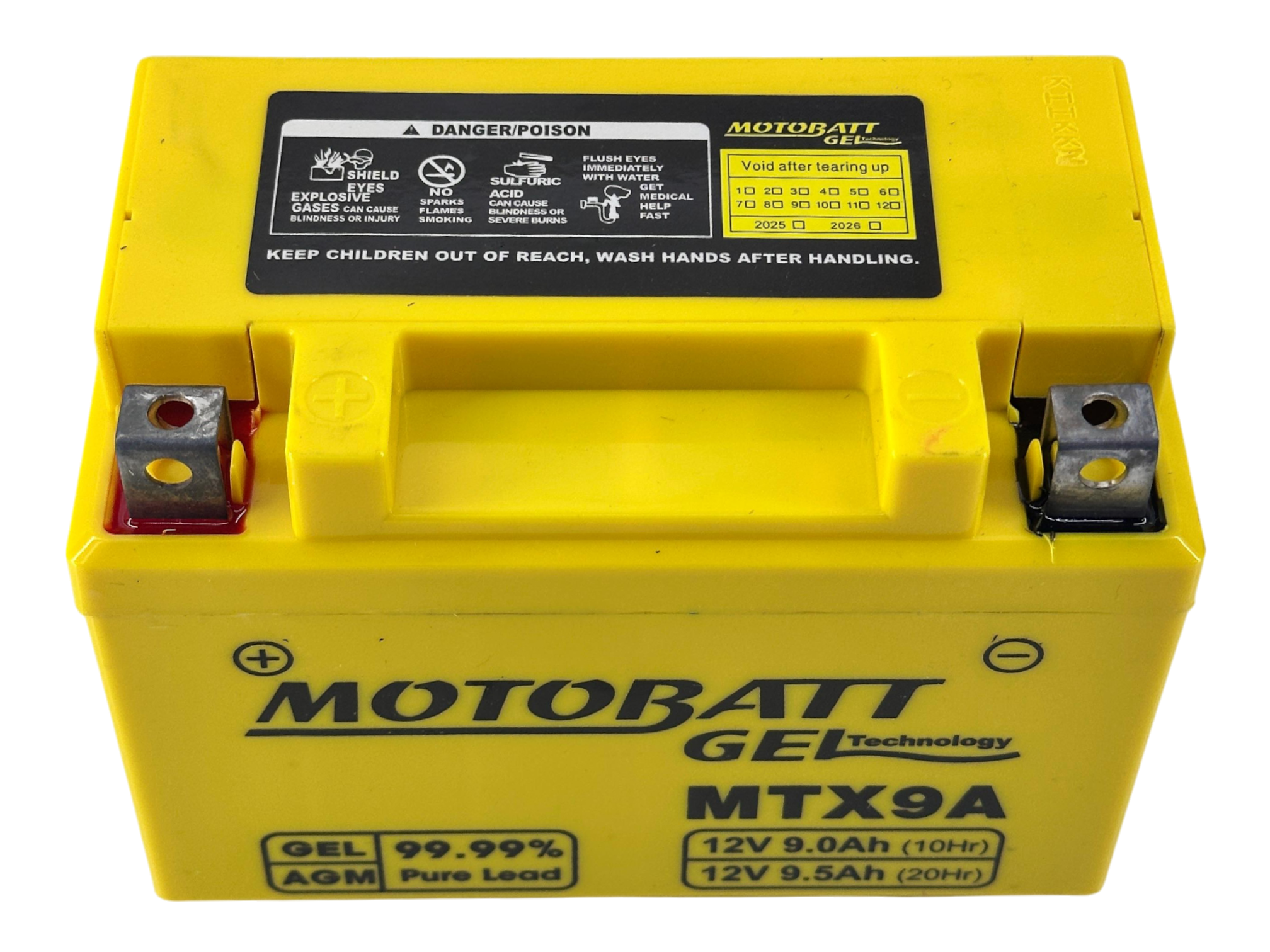 Batería ytx9-bs 12v-9ah Pulsar NS/ BAJAJ PULSAR NS 200 / SUZUKI XF FREEWIND 650