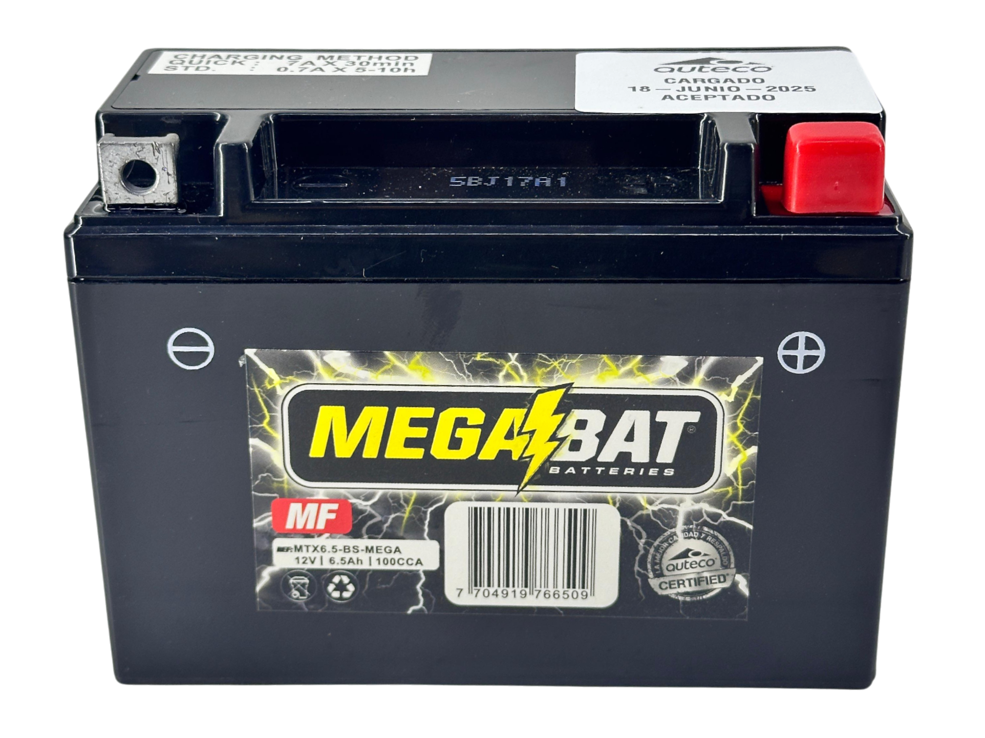 Batería yb6l-b AKT 125