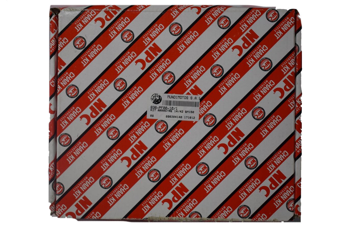 Kit Arrastre Boxer Bm 150 Generico Npc Japon y Más