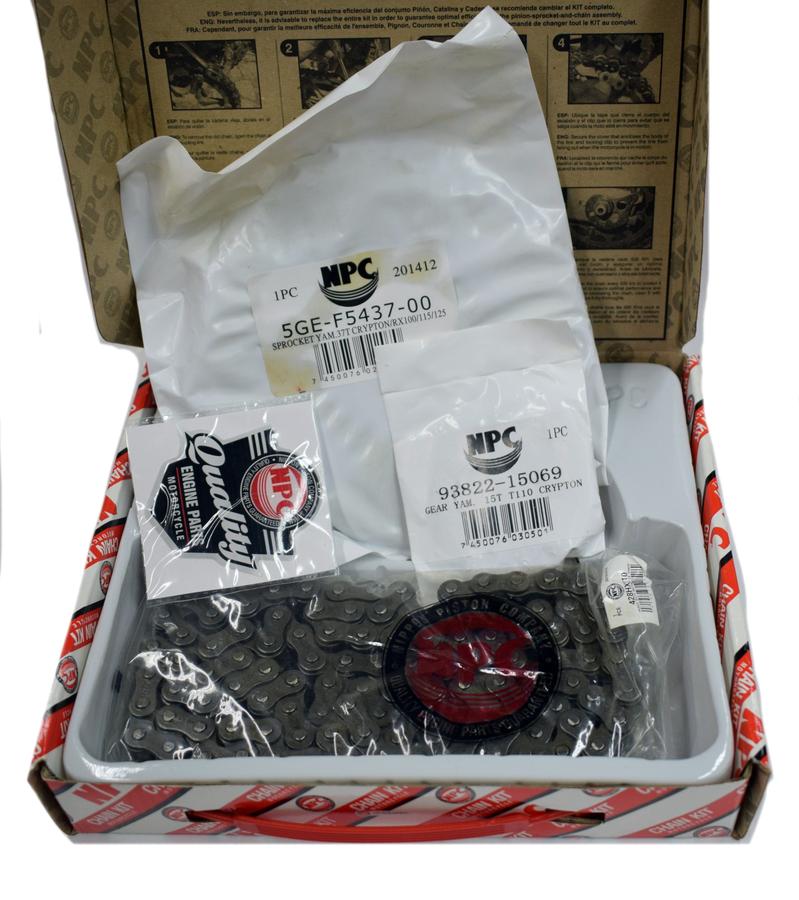 Kit Arrastre Yamaha Crypton 110